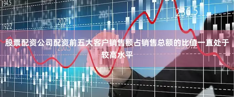股票配资公司配资前五大客户销售额占销售总额的比值一直处于较高水平