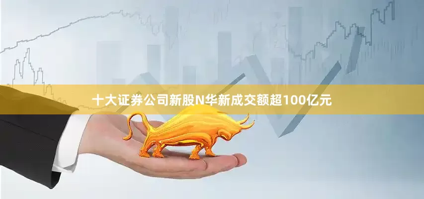 十大证券公司新股N华新成交额超100亿元